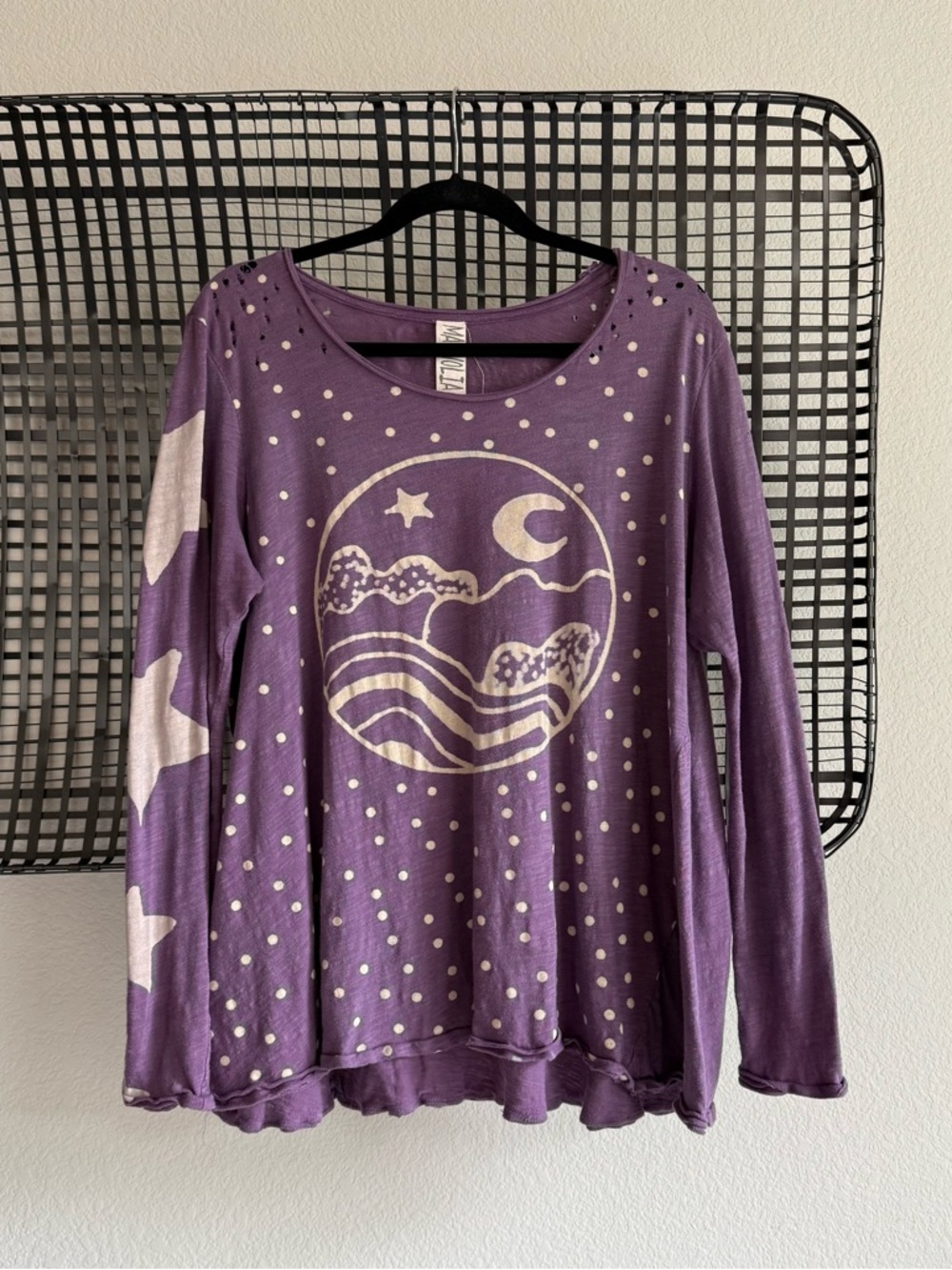 Magnolia Pearl Jersey Ebb and Tide Dylan Long Sleeve Tee